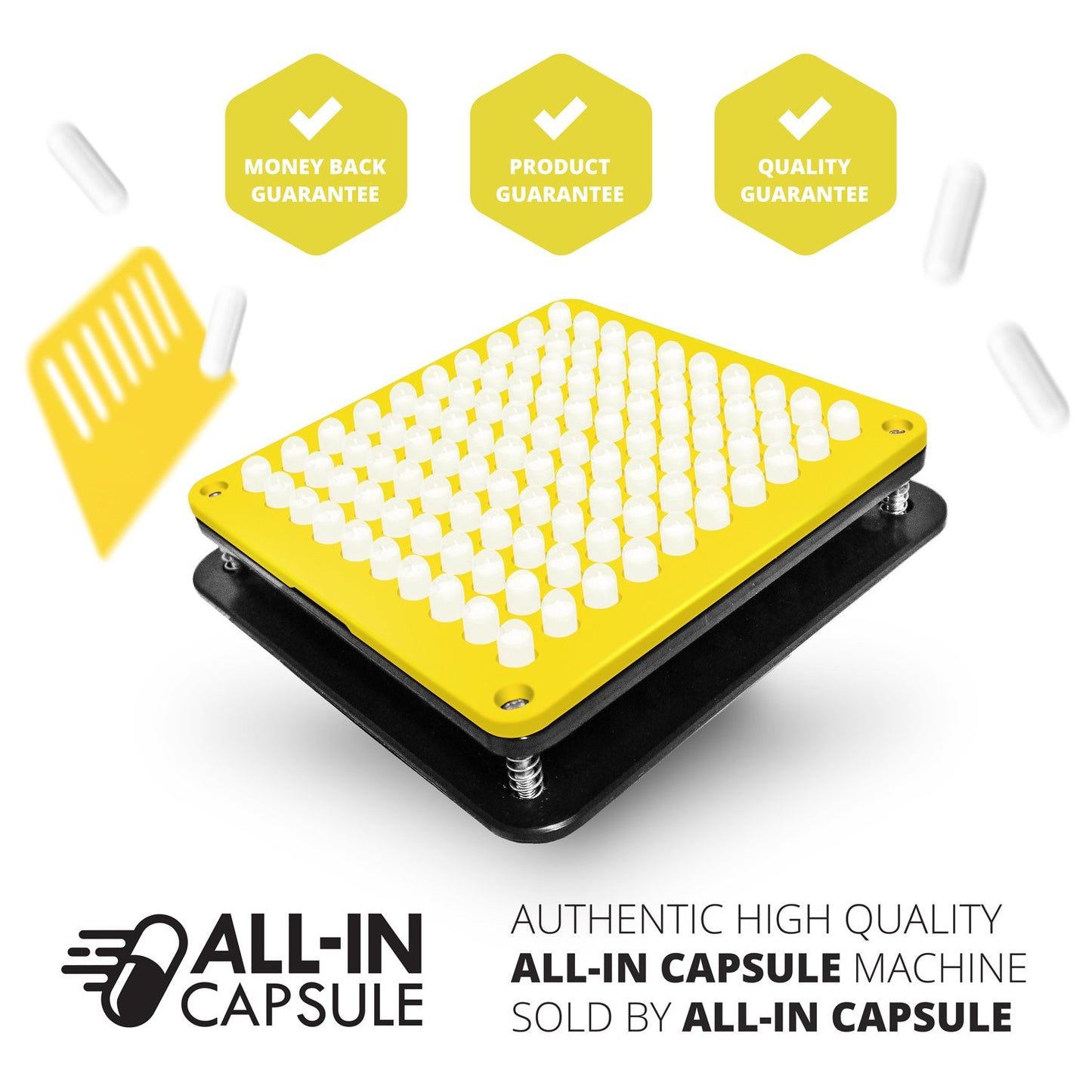 Capsule Filling Machine Size 1 With 1000 Gelatin Capsules