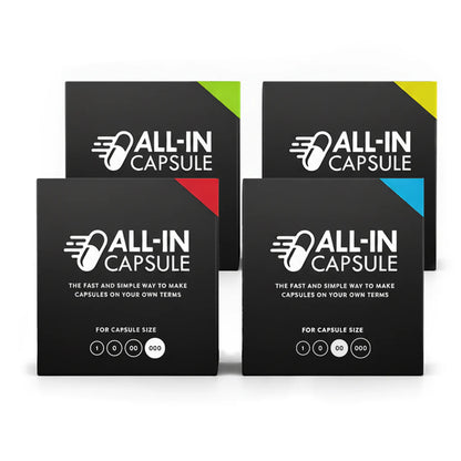 Capsule Filling Machine Bundle All In Bundle - All Sizes (1, 0, 00, and 000)