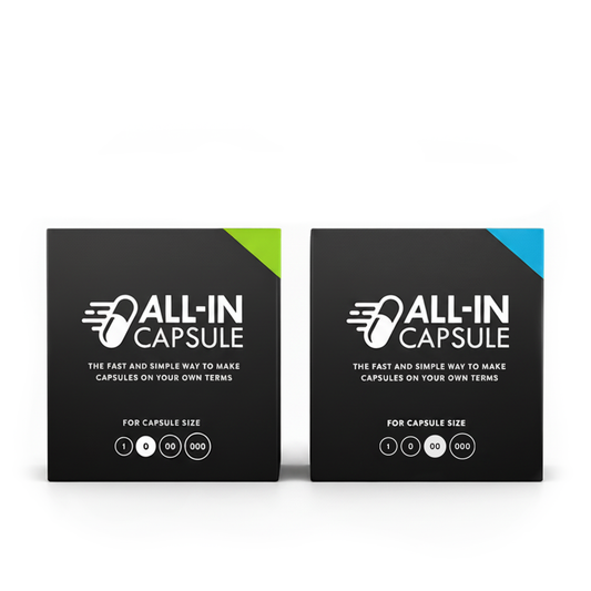 Capsule Filling Machine Bundle - Medium (Size 0 and Size 00)