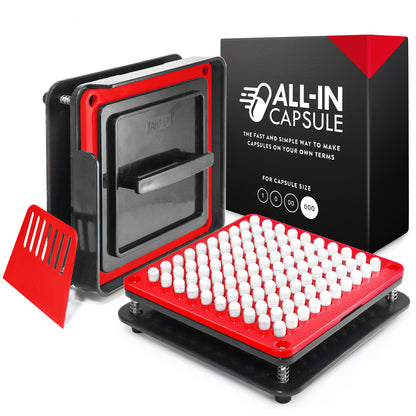 Capsule Filling Machine Bundle All In Bundle - All Sizes (1, 0, 00, and 000)