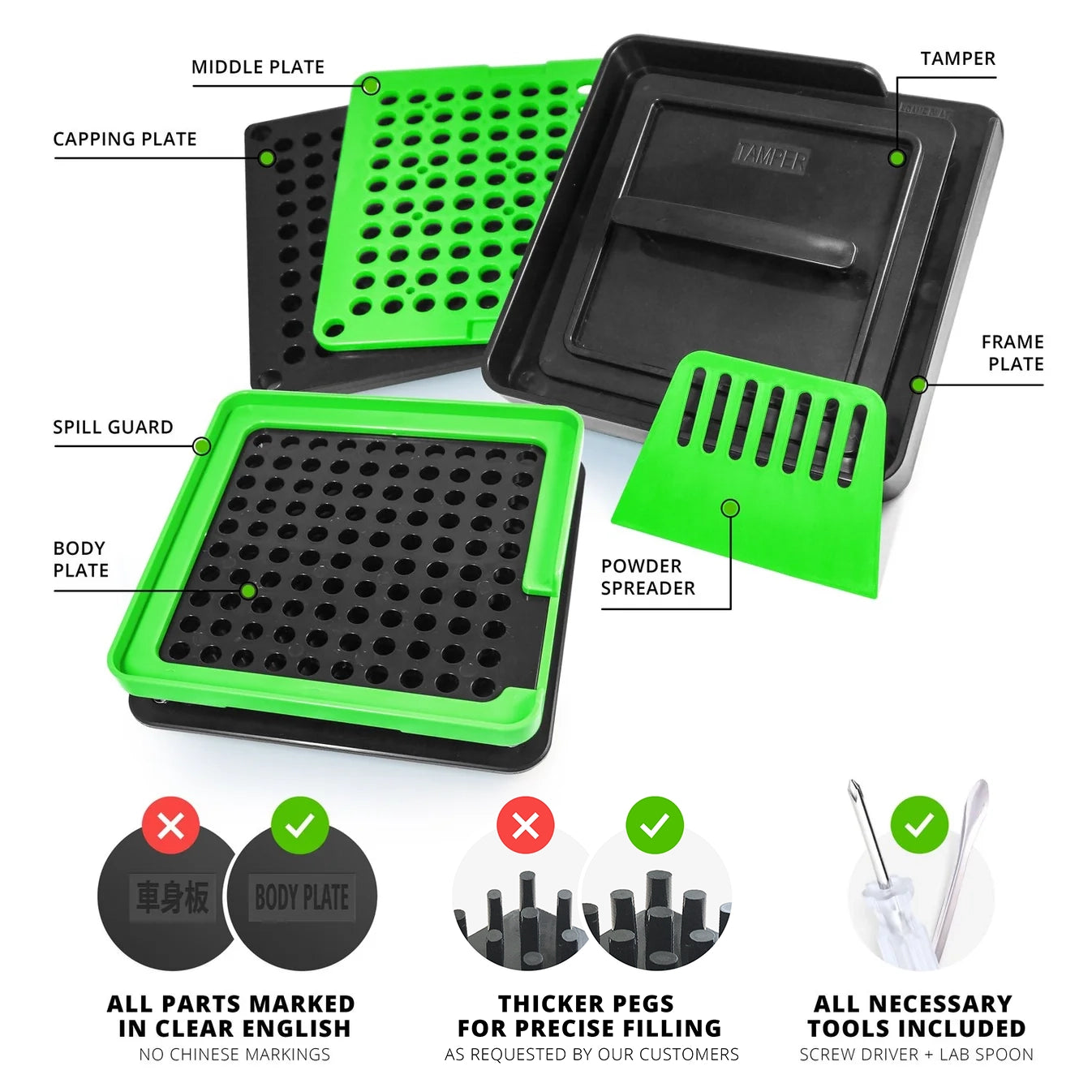 Capsule Filling Machine Size 0 With 1000 Gelatin Capsules